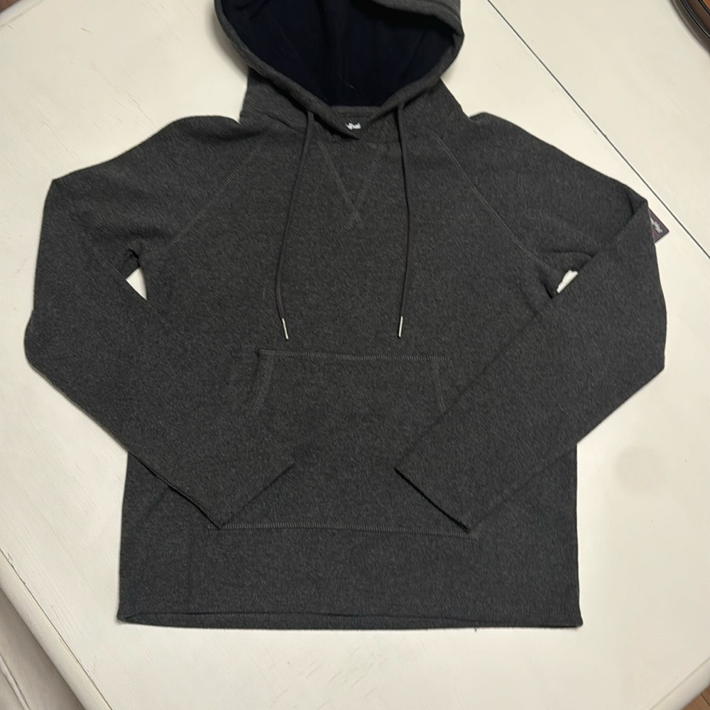 Dark gray hoodie